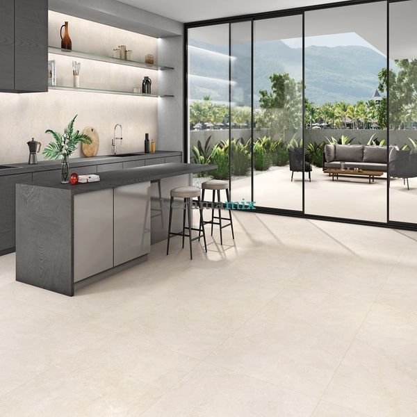 Керамогранит Megagres | ROCKBERRY CREAM 79,8x159,8 см 17805 фото