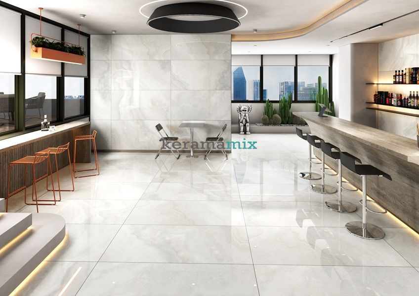 Керамогранит Ceramica Deseo | Omnia Cream 60x120 см 18705 фото