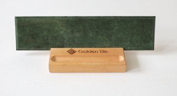 Плитка Golden Tile | Garda GA4011 зелений 75x300x6 202545 фото