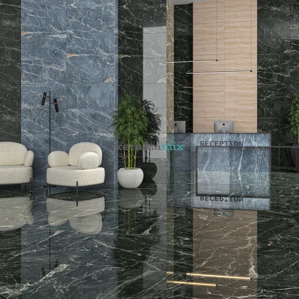 Керамограніт Ecoceramic | Brasilia White Mat 60x120 017 16658 фото