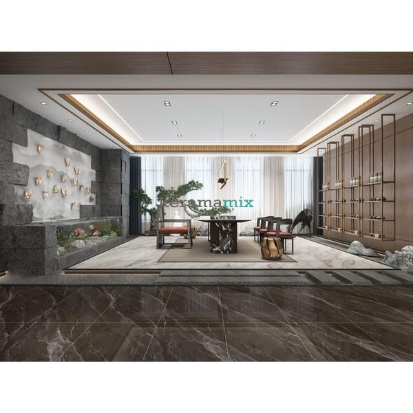 Керамограніт Inspiro | 2-TD918028 BROWN SLAB 900x1800 12744 фото