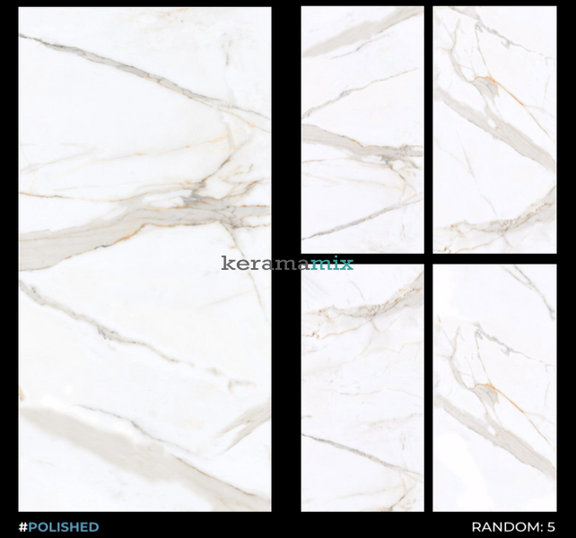 Керамогранит Italica | Regal Carara Polished 60x120 см 11988 фото