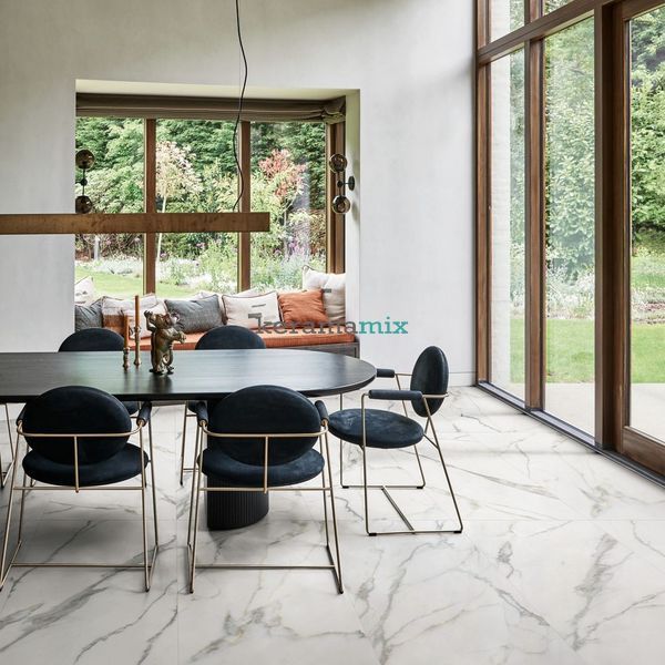 Керамогранит Marazzi | Плитка Arcadia Calacatta Ivory 60х120 RT Natural 8.5 мм (MQGL) 209863 фото