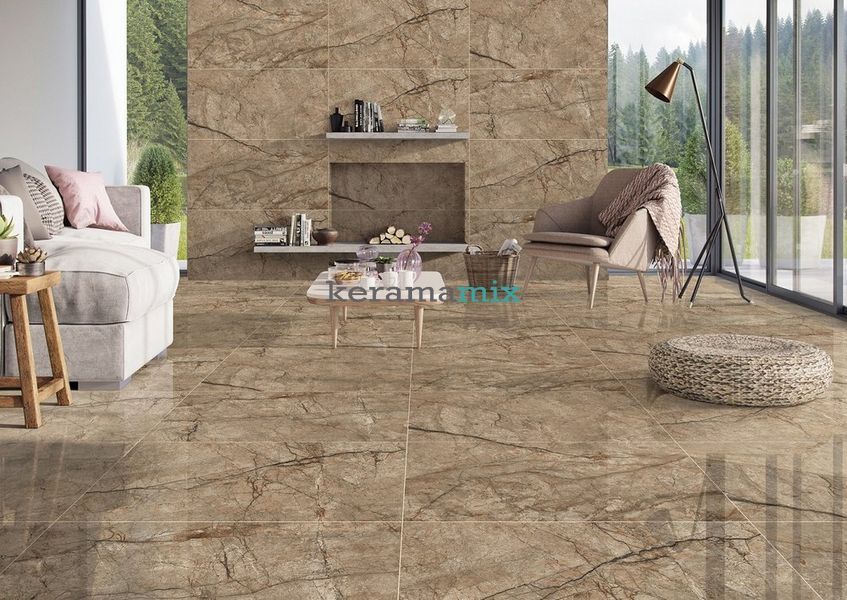Керамограніт Livenza Granito | Rocky Brown 120x60 см 16832 фото