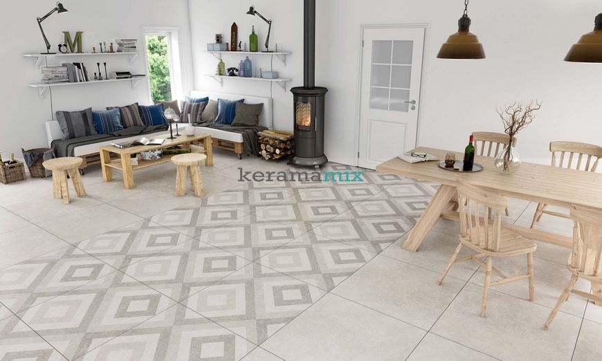 Керамогранит Golden Tile | Terragres Плитка Stonehenge 44А670 айвори 600x600x7 202519 фото