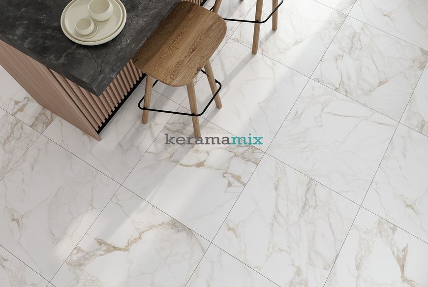 Керамогранит Primavera | Плитка CALACATTA GOLD белый 60х60 matt CG0580 208939 фото
