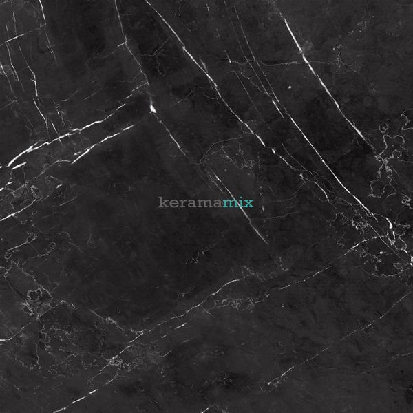 Керамограніт Teo Ceramics (Allore) | Marmolino Black F P 600x600 R Full Lappato 1 11358 фото