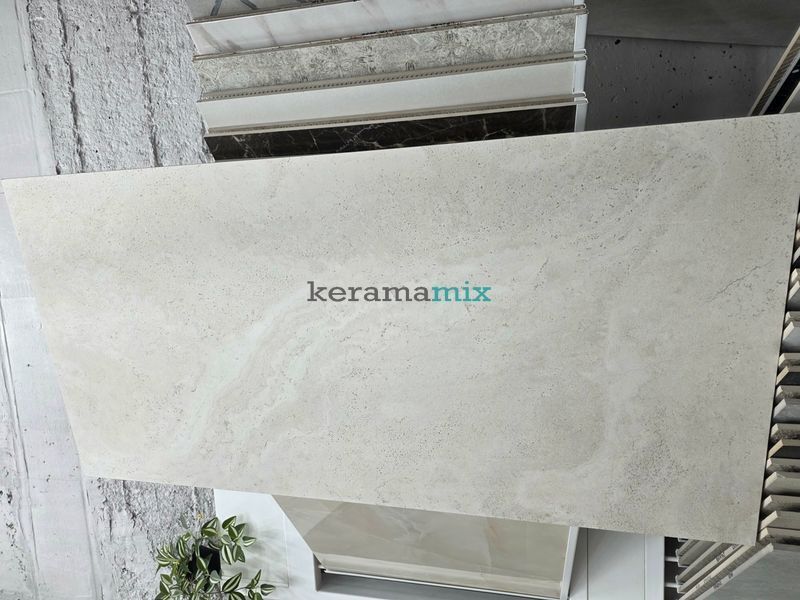 Керамогранит Provenza | Плитка 60*120 Travertine Minimal White Nat Rett Ej8K 20077 фото