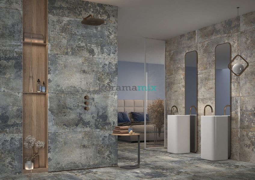 Керамогранит Cerrad | Плитка Endless Time Graphite Lappato Silky Crystal 120 x 280 208442 фото