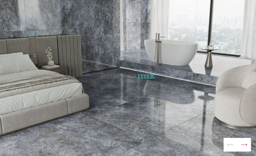 Керамограніт Inter Gres | Muse Темно-сірий 6060 216 072/L 60x60 см 18860 фото