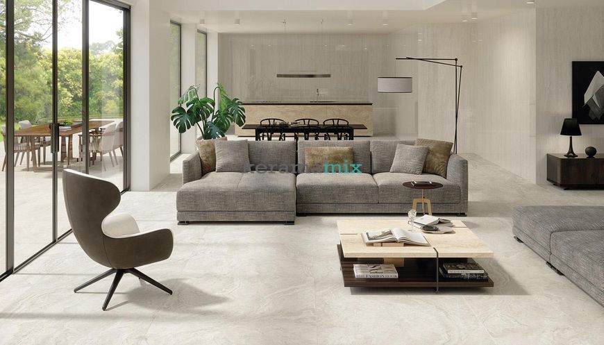 Керамогранит Provenza | Плитка 60*120 Travertine Minimal White Nat Rett Ej8K 20077 фото