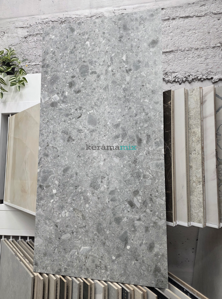 Керамогранит Almera Ceramica (Spain) | Geotech Light Grey 60x120 см 18358 фото
