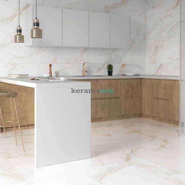 Керамогранит Ecoceramic | Marshall Gold Polish 120х120 - LP0120 - 004 201486 фото