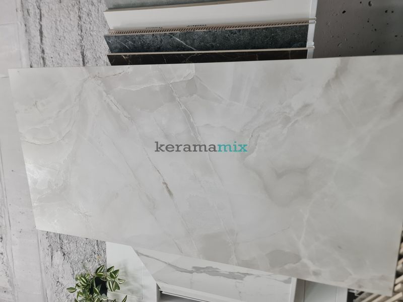 Керамограніт Teo Ceramics (Allore) | Onix Pearl F PC 600x1200x8 R Somat 2 201338 фото