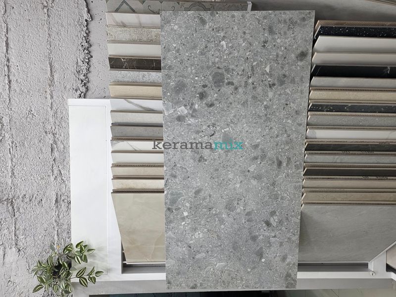 Керамогранит Almera Ceramica (Spain) | Geotech Light Grey 60x120 см 18358 фото