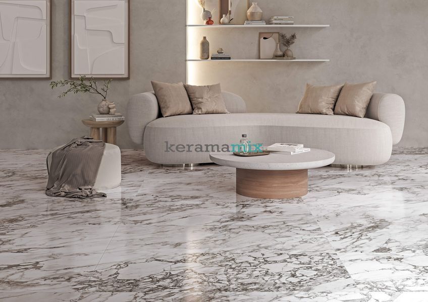 Керамогранит Golden Tile | Плитка Tempesta TS0590 белый 600х600х8 202648 фото