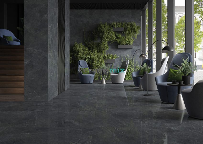 Керамогранит Cerrad | Distinct Graphite SILKY CRISTAL LAP 1197x2797x6 201239 фото