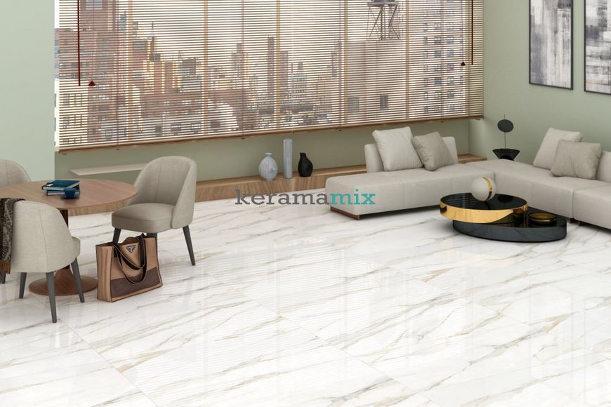 Керамогранит Netto Ceramika | Satuario Crema Polished 60&times;120 18008 фото