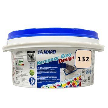 Епоксидна затирка Mapei Kerapoxy Easy Design 132 Бежевий, 1,5 кг 209740 фото