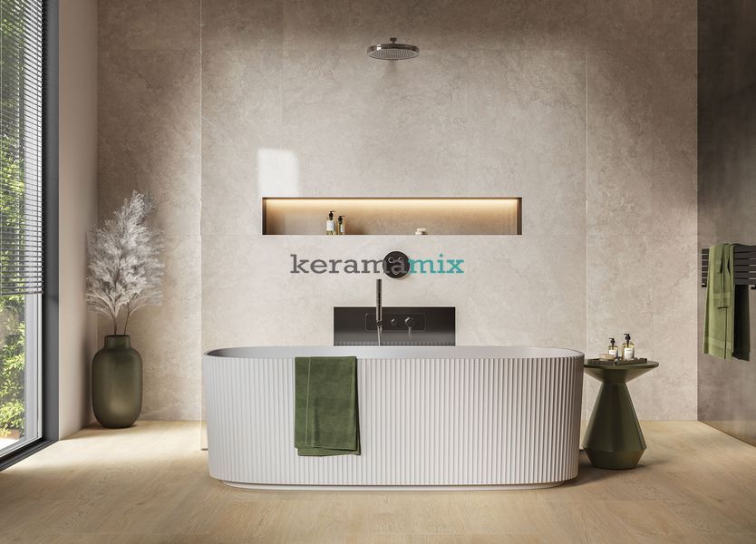Керамограніт Cerrad | Neosimple Light Beige RECT 597x1197x8  208199 фото