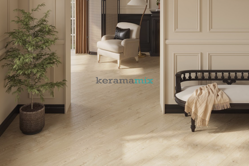 Плитка під дерево Teo Ceramics (Allore) | Rio Ivory F PR 198x1200x8 R Mat 1 201041 фото