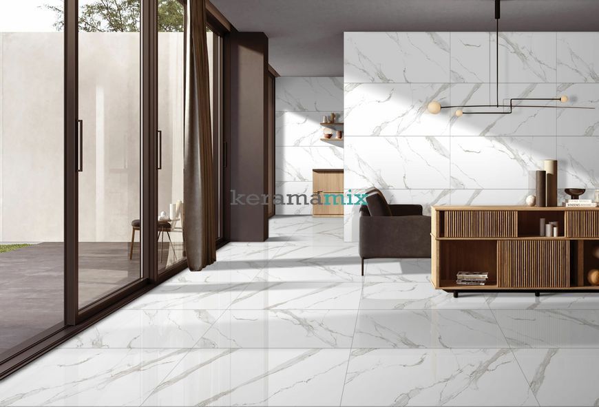 Керамограніт Letina Tiles | Statuario Regal Polished 60*120 201637 фото