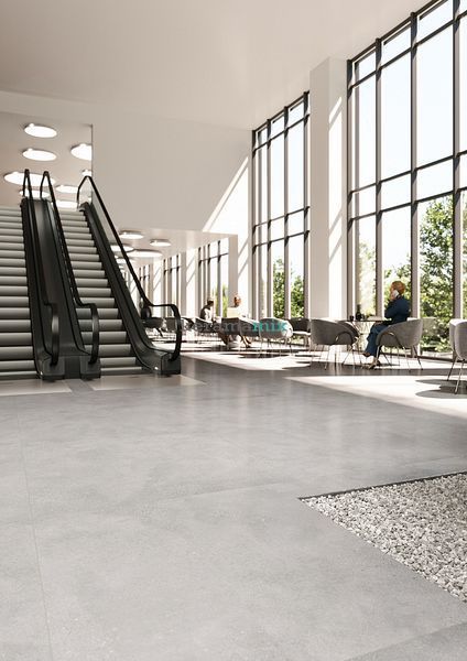 Керамограніт Rako | Betonico DAK62790 white-grey 59.8x59.8x0,9 rect. 210391 фото