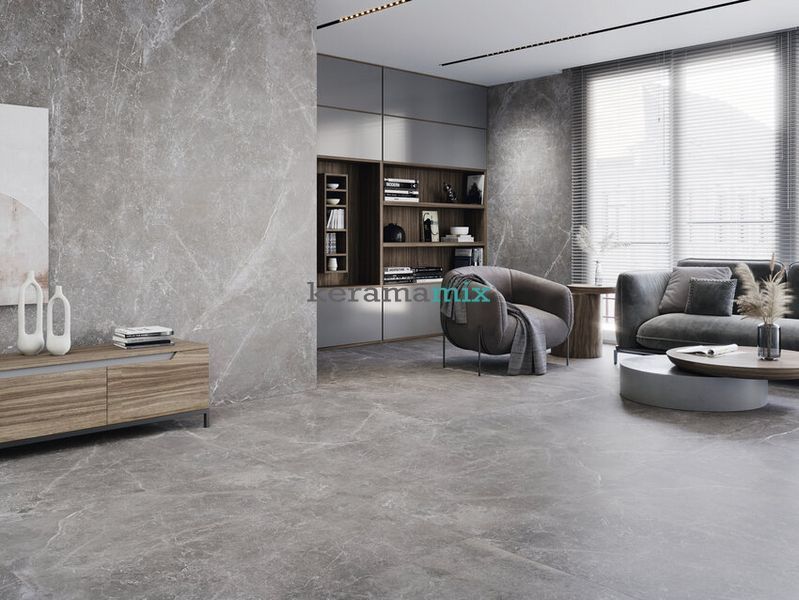 Керамограніт Azulejos Benadresa | Плитка PIETRA ANTICA GRIGIO NATURAL 60*120*9,5mm 203048 фото