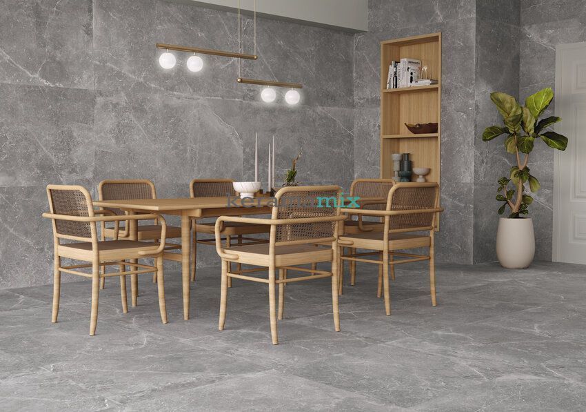 Керамограніт Azulejos Benadresa | Плитка PIETRA ANTICA GRIGIO NATURAL 60*120*9,5mm 203048 фото