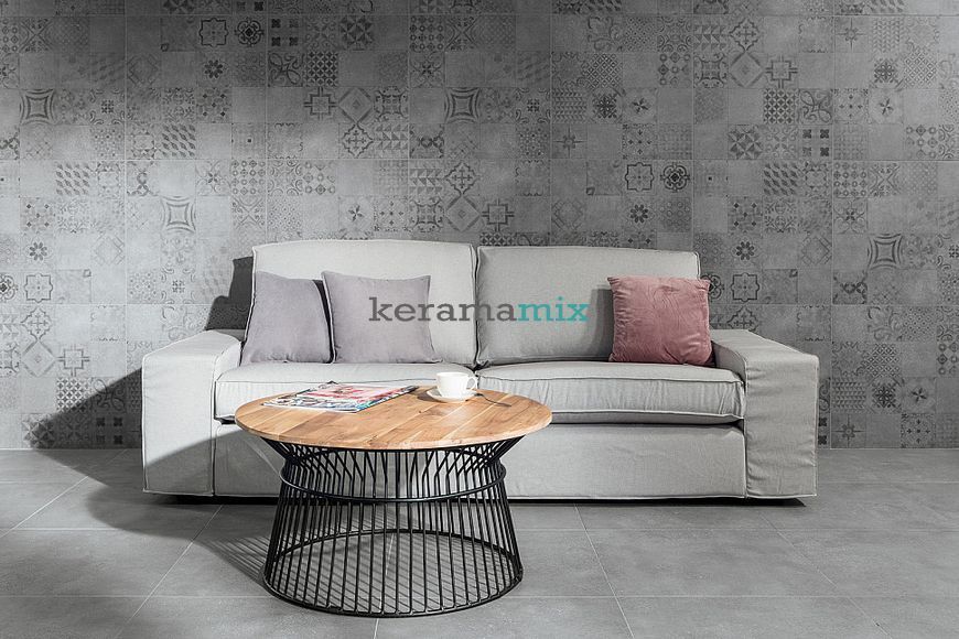Керамограніт Rako | Betonico DAK62790 white-grey 59.8x59.8x0,9 rect. 210391 фото