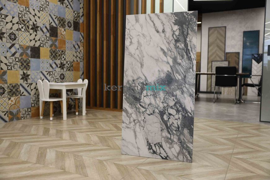 Керамогранит Golden Tile | Плитка Tempesta TS0990 белый 1200х600х8 202650 фото