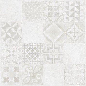 Керамограніт Rako | Betonico DAK62795 decor white-grey 59.8x59.8x0,9 rect. 210392 фото