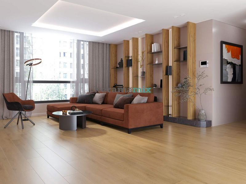 Керамогранит Golden Tile | Плитка Dakota DT1420 бежевый 1198х198x8 202751 фото