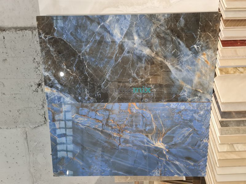 Керамограніт Italica | Sparkling Blue High Glossy 60x120 см 16077 фото