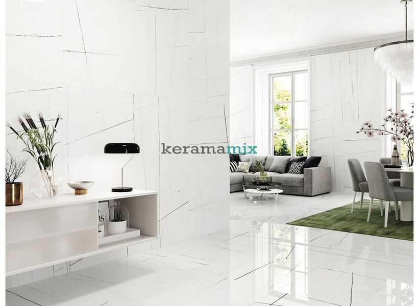 Керамограніт Titanium White Pulido Rectificado 80х160 см Baldocer 10275 фото