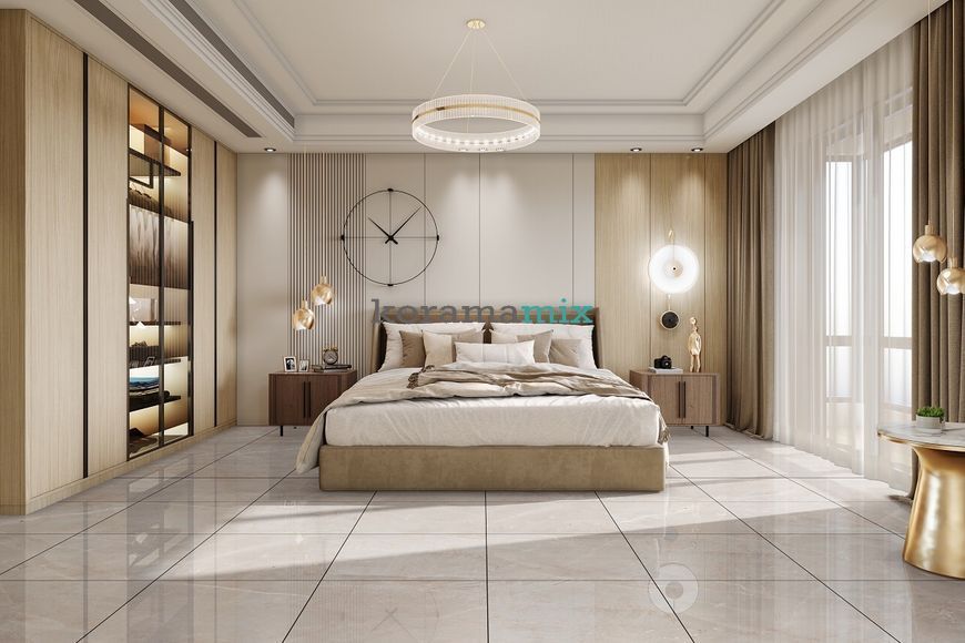 Керамогранит MEGAGRES | TULIP WHITE 60x60 см 19484 фото