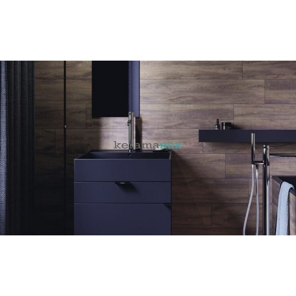 Керамограніт StarGres | Quebeck Wood Brown Reсt. 20х120 18112 фото