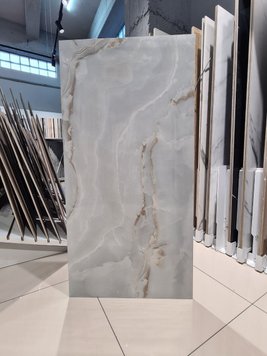 Керамогранит Livenza Granito | Pearl Onyx Silver 60x120 см 12230 фото