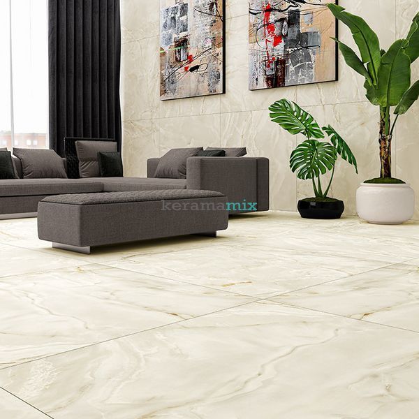 Керамогранит Ecoceramic | Eternal Beige 60x120 - LP0869 (глянцевый) 16351 фото
