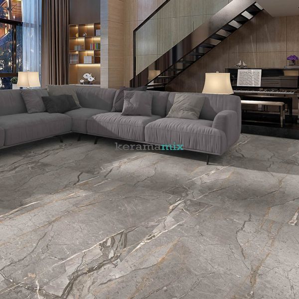 Керамогранит Kutahya | Sierra Graphite RT 60 x120 см 16125 фото