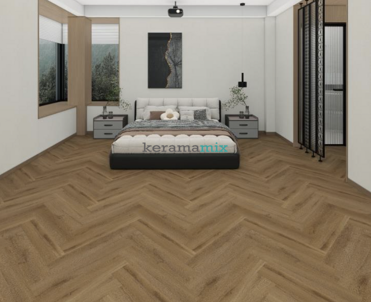 Виниловая плитка Beaulieu Canada | LVT Oceania HB Victoria 4MV GD 155x775x2,5 210145 фото