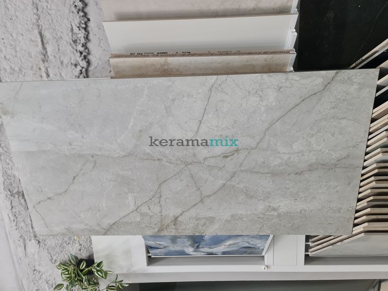 Керамограніт Netto Ceramika | Marmo Paradiso Grey Matt Carving 600X1200 18615 фото
