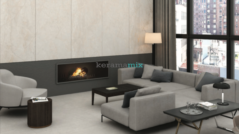 Керамограніт Netto Ceramika | Marmo Paradiso Grey Matt Carving 600X1200 18615 фото