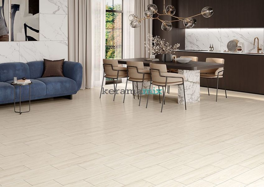 Плитка під дерево Cersanit | Sunsetwood cream 18,5x59,8 19935 фото