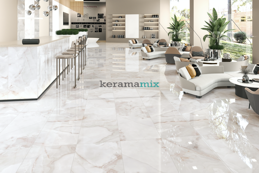 Керамогранит Teo Ceramics (Allore) | Teo Onice Pearl F P 600x600x8 R Full Lappato 1 15663 фото
