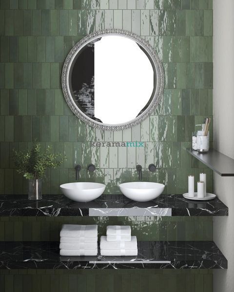 Плитка Bestile | Nolita Verde 6,5x20 см 208548 фото