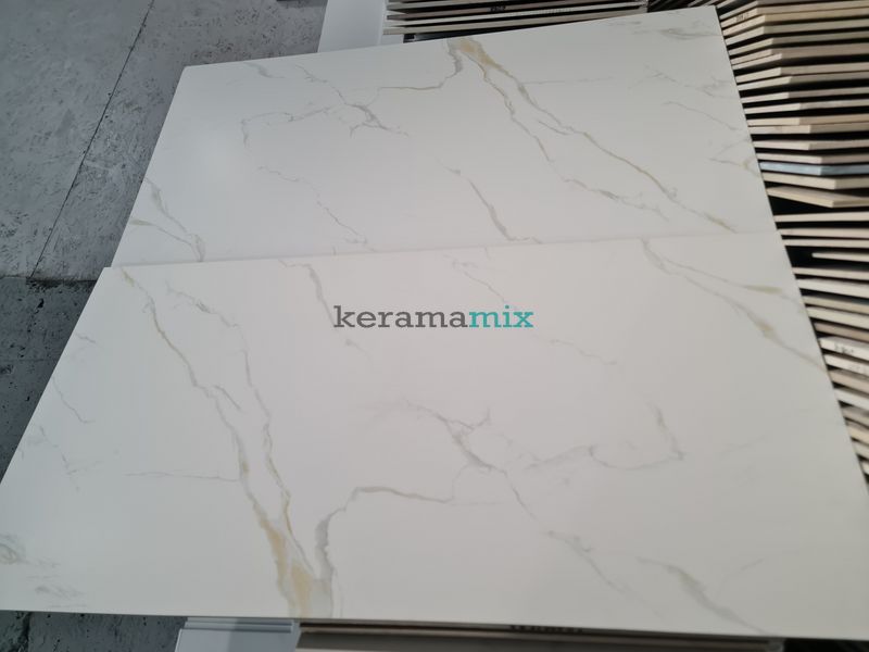 Керамограніт Anka Seramik | Classik Carrara Gold Mat 600x1200 11417 фото