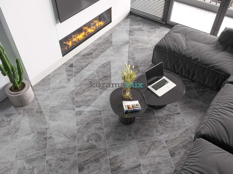 Керамогранит Golden Tile | Плитка Caracter CT2870 серый 400х400x8 202704 фото