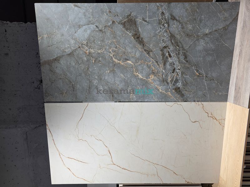 Керамограніт Livenza Granito | Abria Crema Carving 120x60 208847 фото