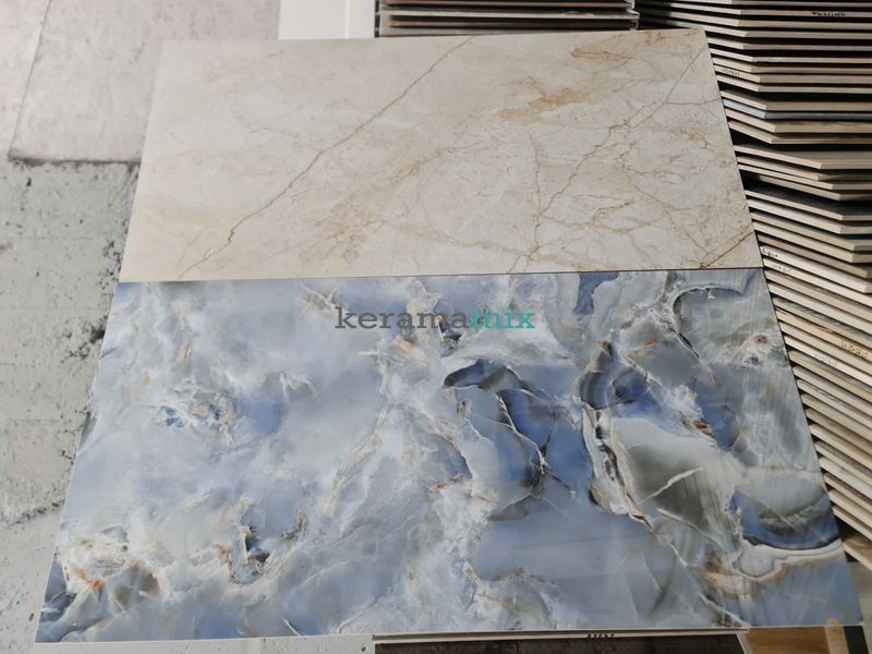 Керамограніт Netto Ceramika | Marmo Paradiso Crema Matt Carving 600X1200 18616 фото